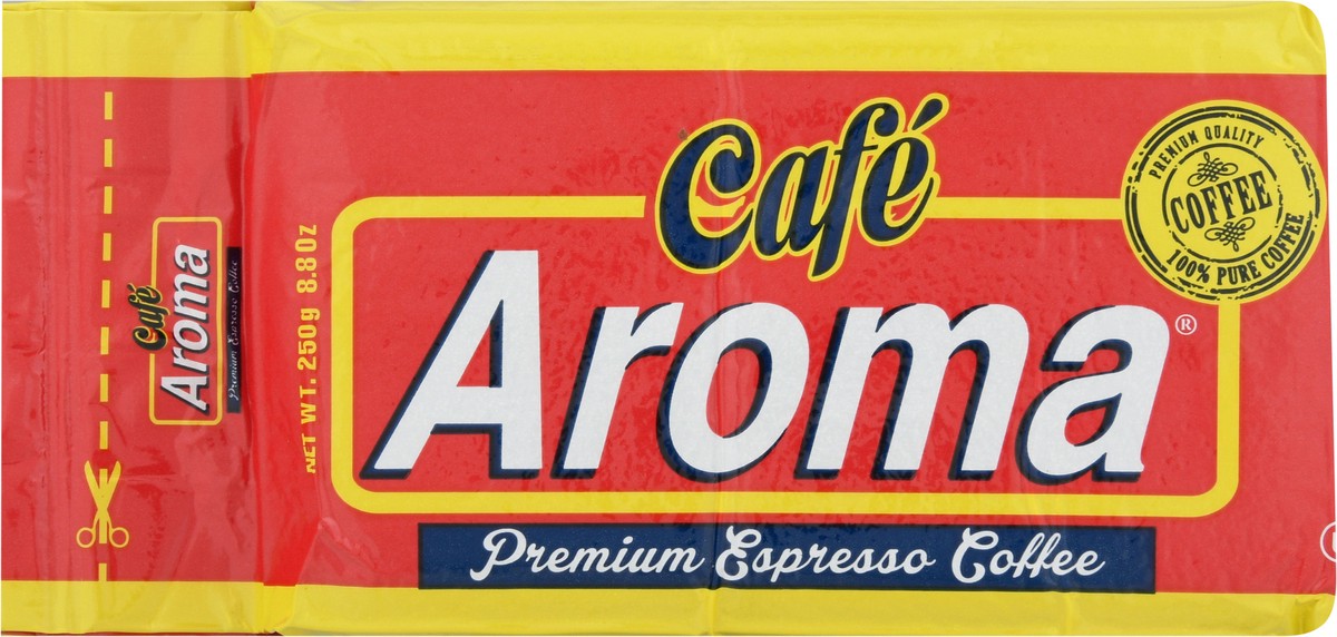 slide 8 of 9, Cafe Aroma Premium Espresso Coffee - 8.8 oz, 8.8 oz