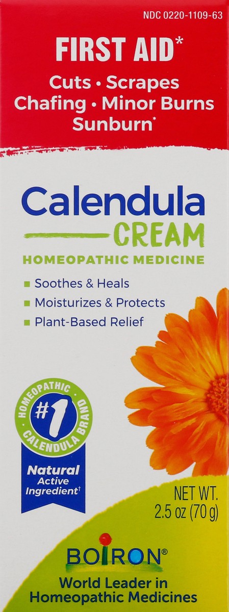 slide 1 of 6, Boiron Calendula Cream 2.5 oz Box, 2.5 oz