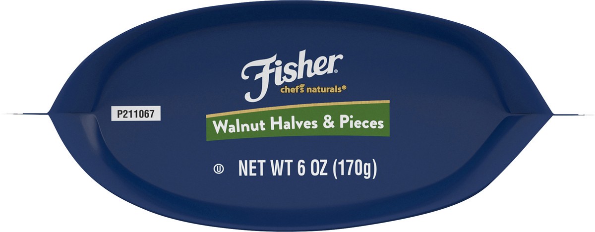 slide 10 of 15, Fisher Chef's Naturals Walnut Halves & Pieces 6 oz. Bag, 6 oz