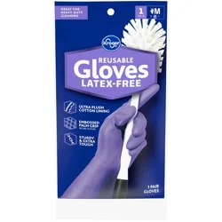 Kroger Medium Latex-Free Reusable Gloves