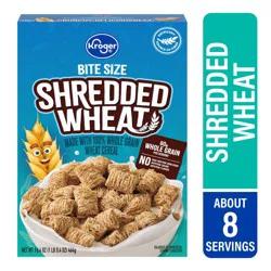 Kroger Bite Size Shredded Wheat Cereal - 16.4 oz