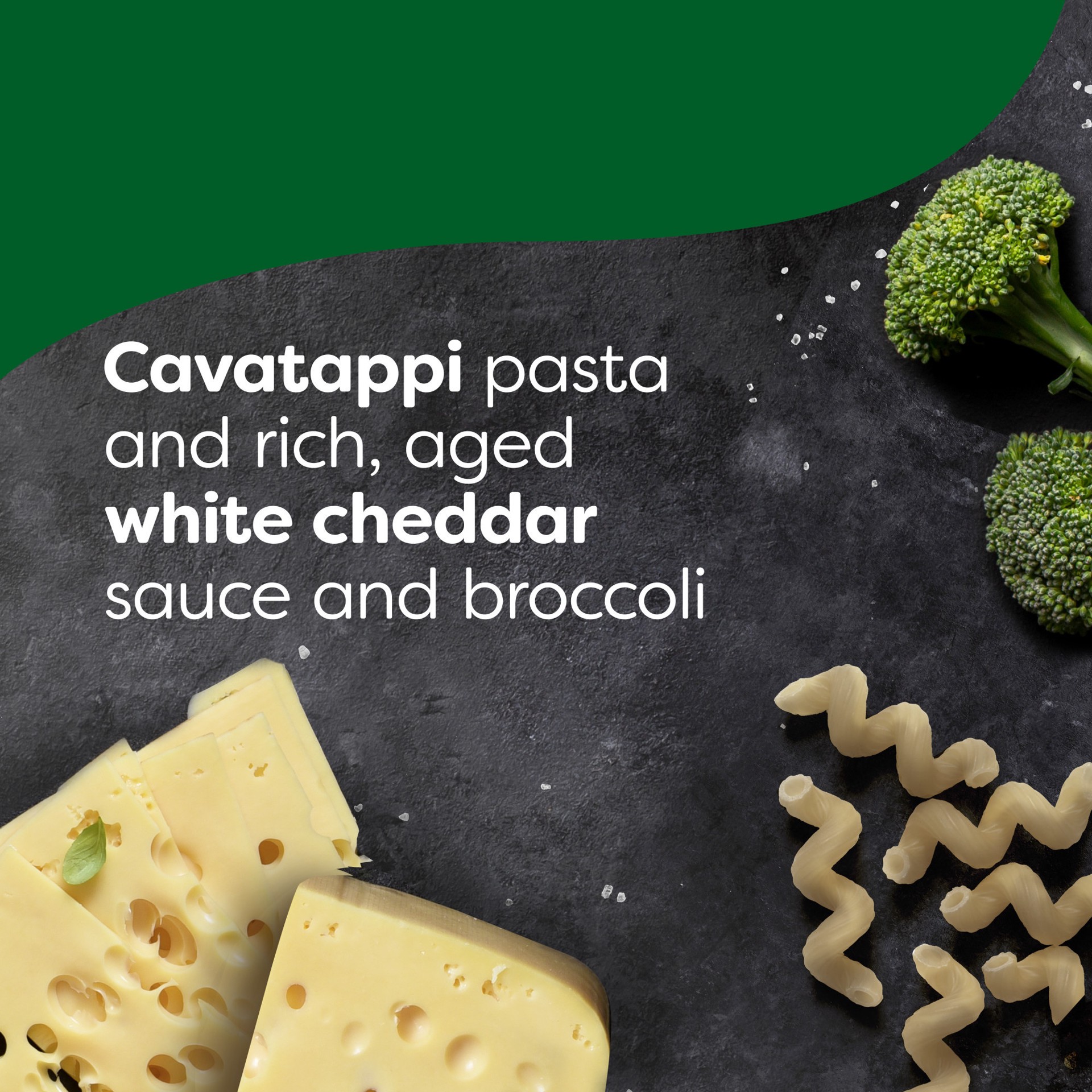 slide 3 of 4, Knorr Selects Whole Grain Pasta White Cheddar Broccoli Cavatappi Pasta, 3.5 oz, 3.5 oz