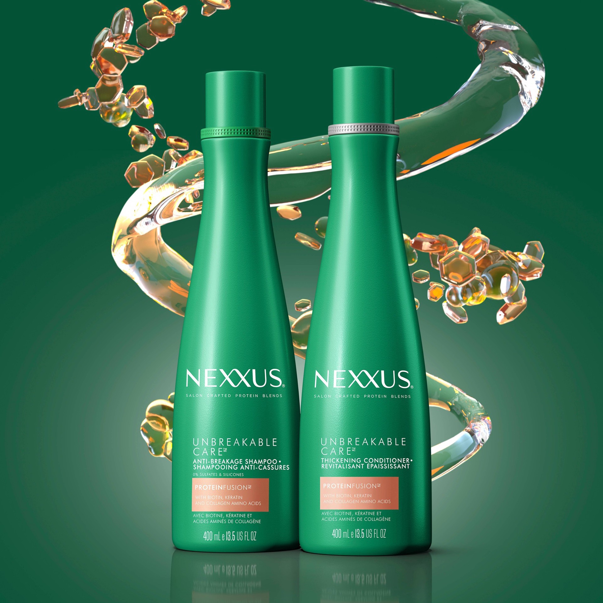 slide 4 of 8, Nexxus Unbreakable Care™ Root Lift Hair Thickening Spray with Keratin, Collagen, Biotin, 6 oz, 6 oz