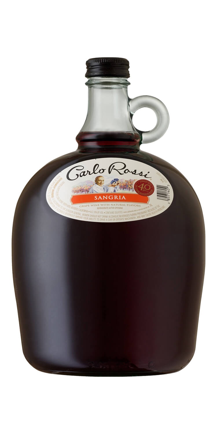 slide 1 of 1, Carlo Rossi Sangria, 3 liter