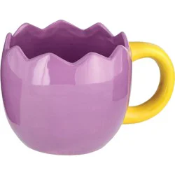Destination Holiday Pink Cracked Egg Mug