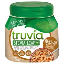 Truvia Calorie-Free Brown Spoonable Sweetener from the Stevia Leaf (9.8 oz Jar)