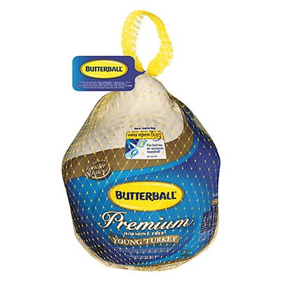 slide 1 of 1, Butterball Whole Frozen Premium Turkey 12-16 lb, Limit 2, per lb