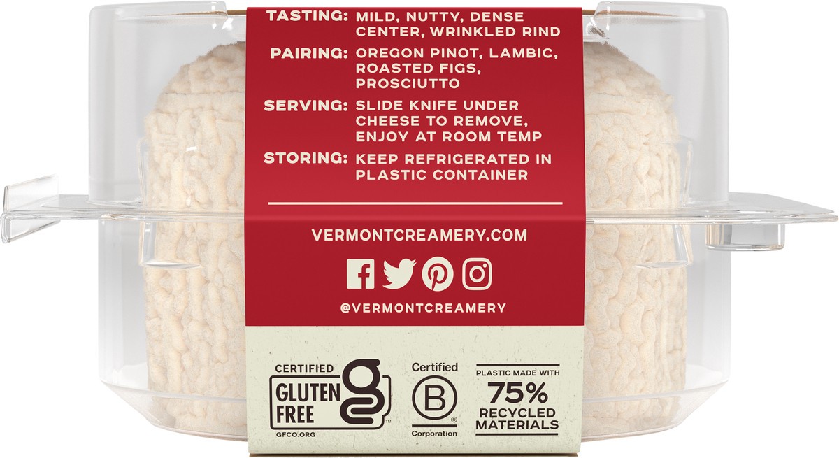 slide 5 of 14, Vermont Creamery Coupole Goat Cheese 6.5 oz. Pack, 6.5 oz