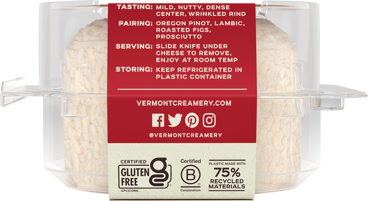 slide 8 of 14, Vermont Creamery Coupole Goat Cheese 6.5 oz. Pack, 6.5 oz