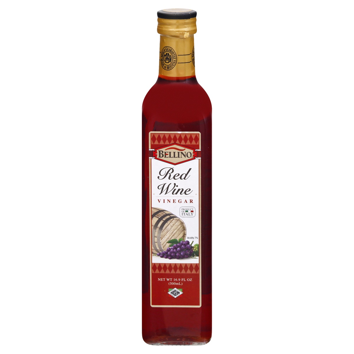 slide 1 of 1, Bellino Red Wine Vinegar 16.9 oz, 16.9 fl oz