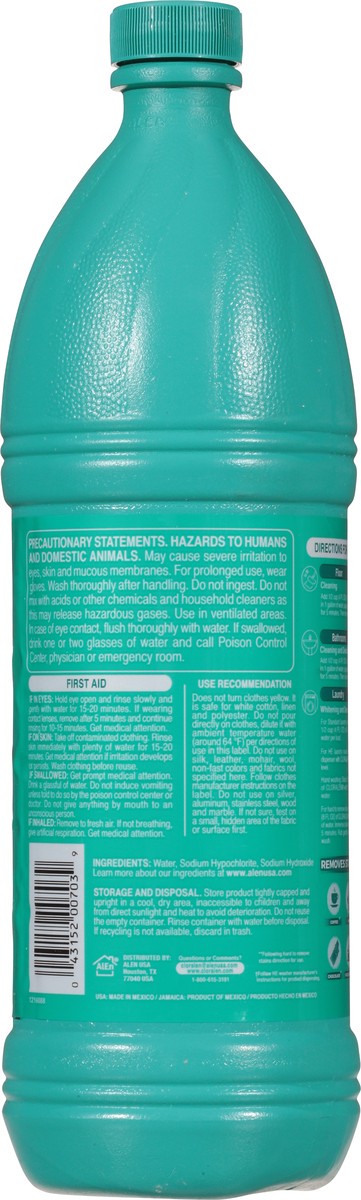 slide 7 of 9, Cloralen Regular Bleach 32.12 fl oz, 32.12 fl oz