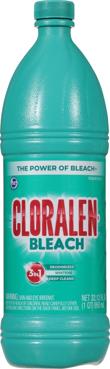 slide 4 of 9, Cloralen Regular Bleach 32.12 fl oz, 32.12 fl oz