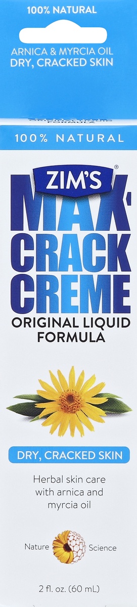 slide 4 of 4, Zim's Max Crack Creme Original Liquid Formula, 2 fl oz