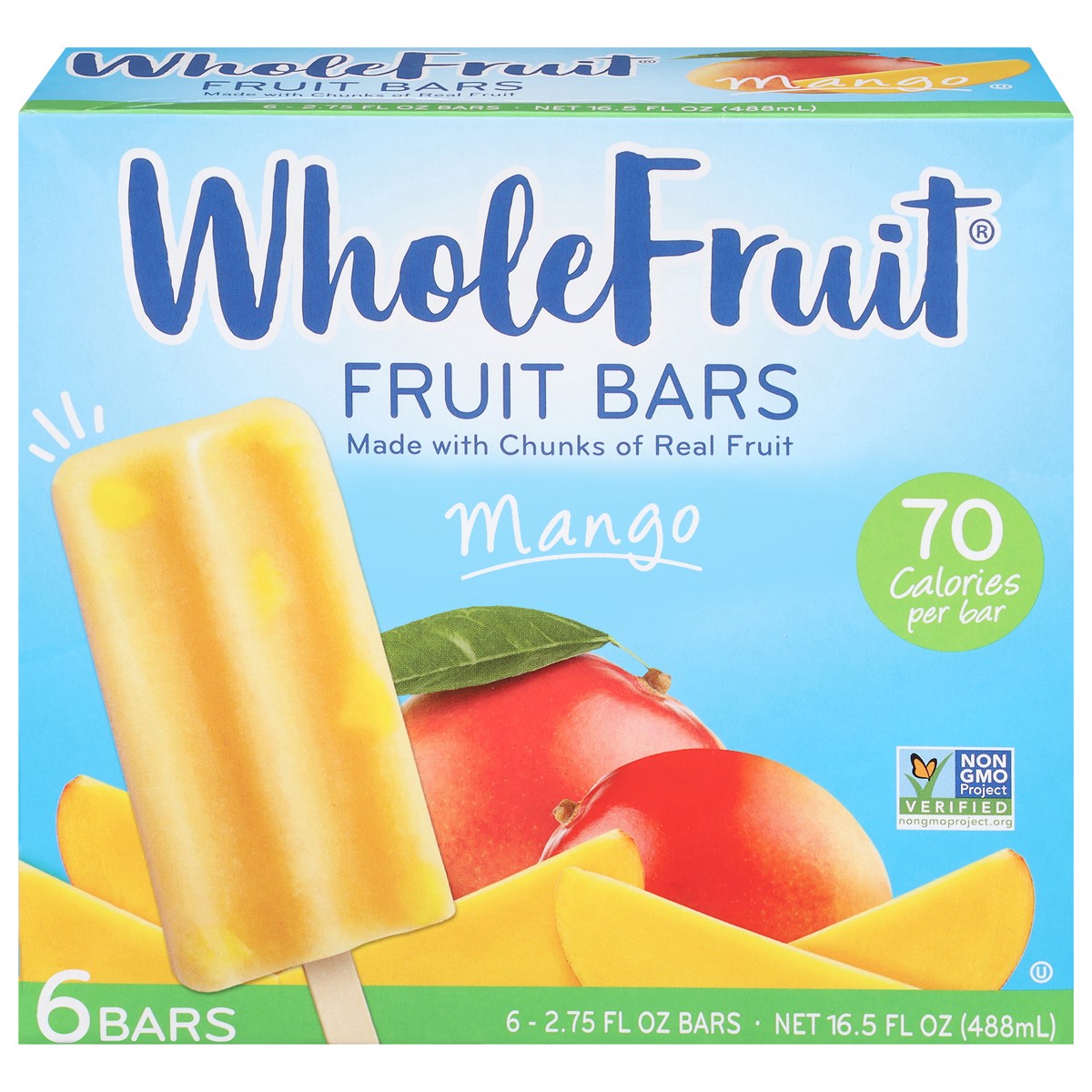 slide 11 of 11, Whole Fruit Fruit Bars Mango, 2.75 fl oz