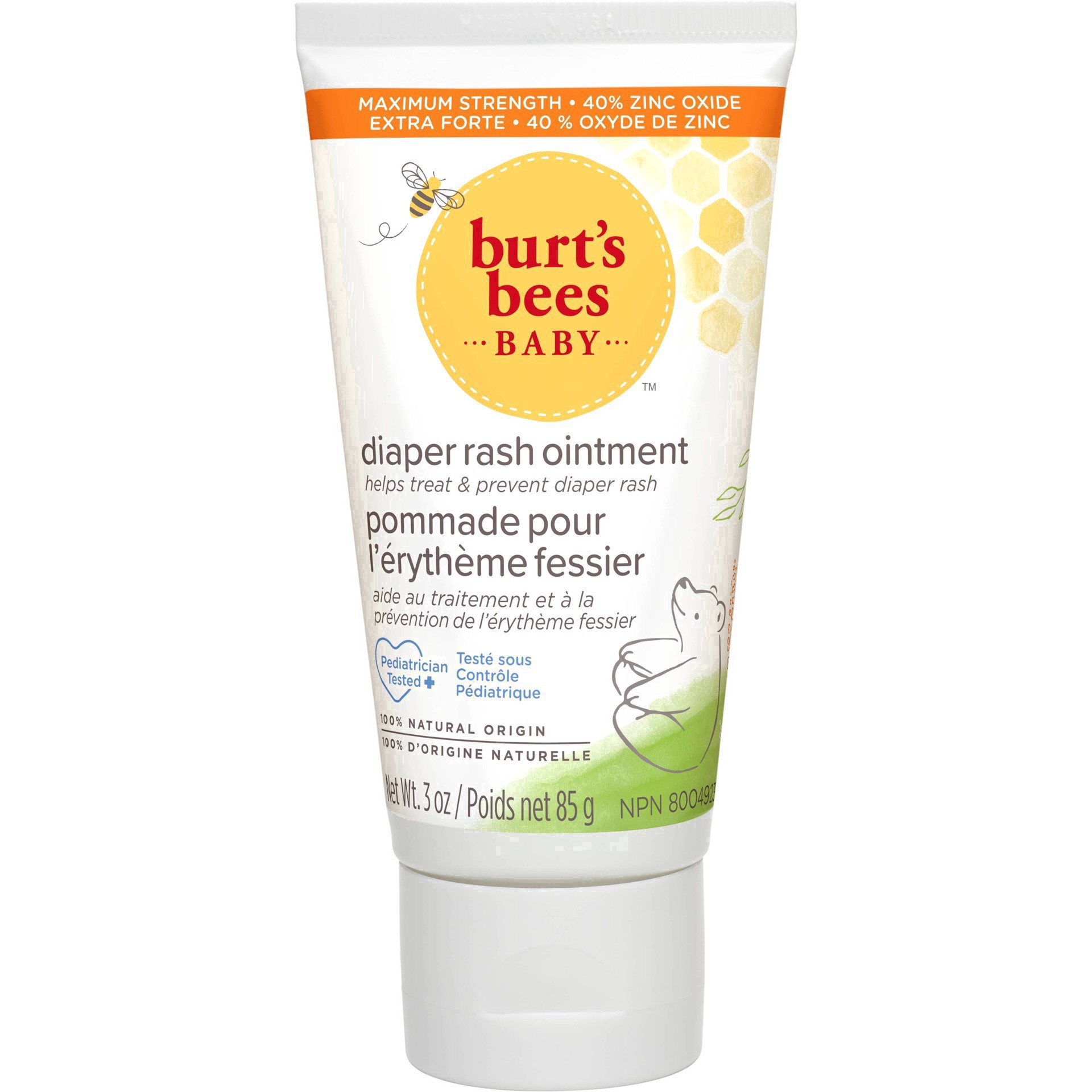 slide 33 of 39, Burt's Bees Baby™ 100% Natural Origin Diaper Rash Ointment - 3 Ounce Tube, 3 oz