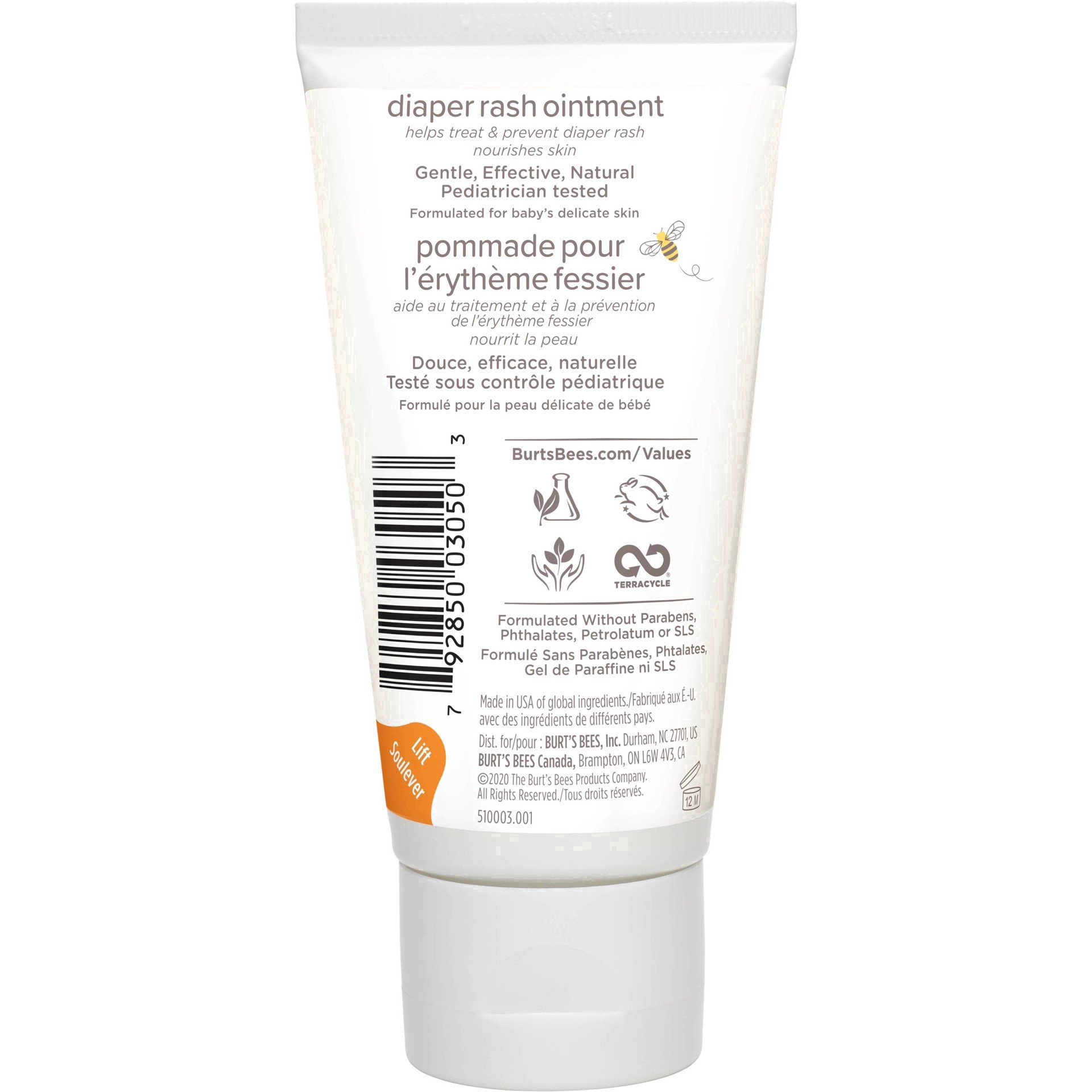 slide 37 of 39, Burt's Bees Baby™ 100% Natural Origin Diaper Rash Ointment - 3 Ounce Tube, 3 oz