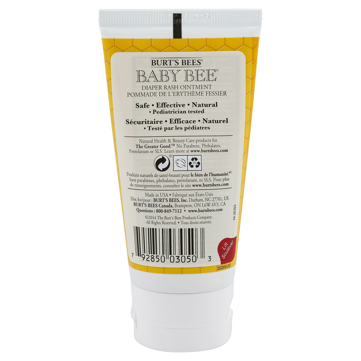 Burt's Bees Baby Diaper Rash Ointment