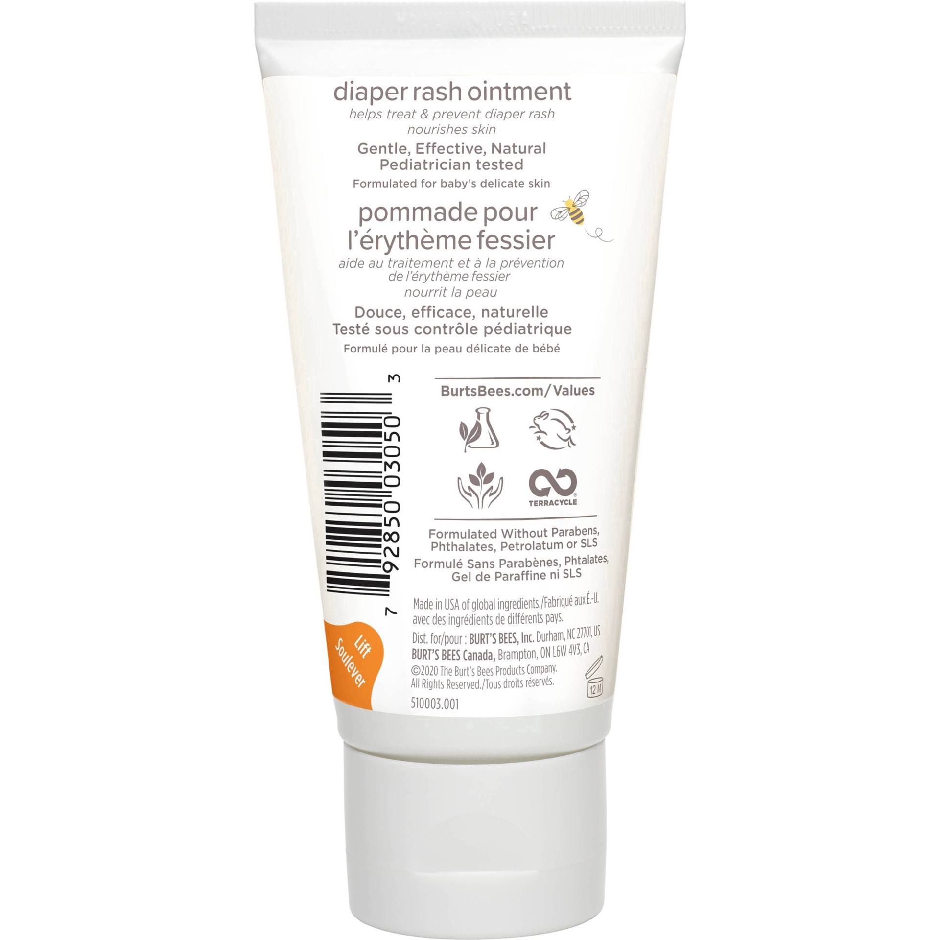 slide 39 of 39, Burt's Bees Baby™ 100% Natural Origin Diaper Rash Ointment - 3 Ounce Tube, 3 oz