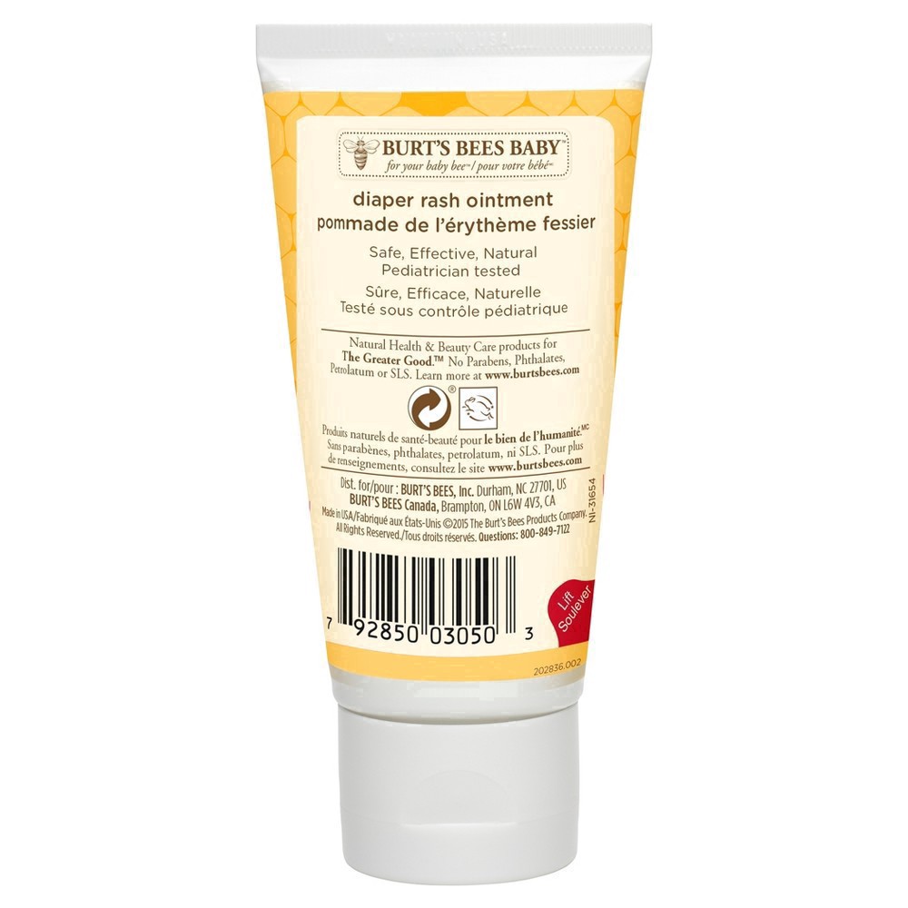 slide 21 of 39, Burt's Bees Baby™ 100% Natural Origin Diaper Rash Ointment - 3 Ounce Tube, 3 oz