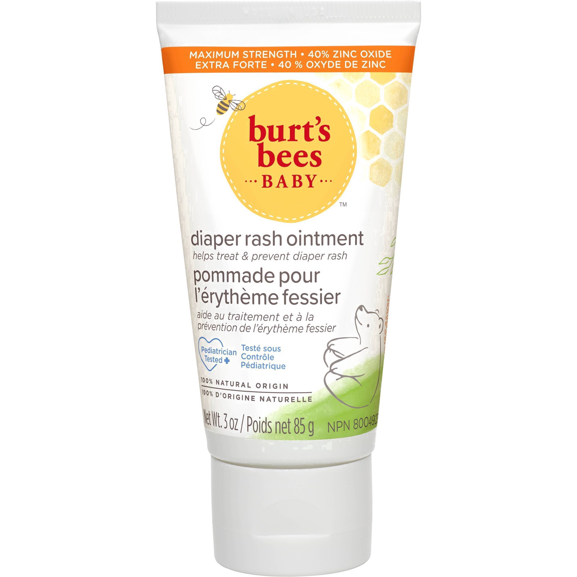 slide 30 of 39, Burt's Bees Baby™ 100% Natural Origin Diaper Rash Ointment - 3 Ounce Tube, 3 oz