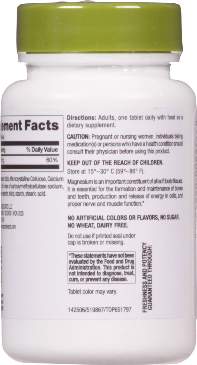 slide 8 of 10, TopCare Natural Magnesium, 100 ct