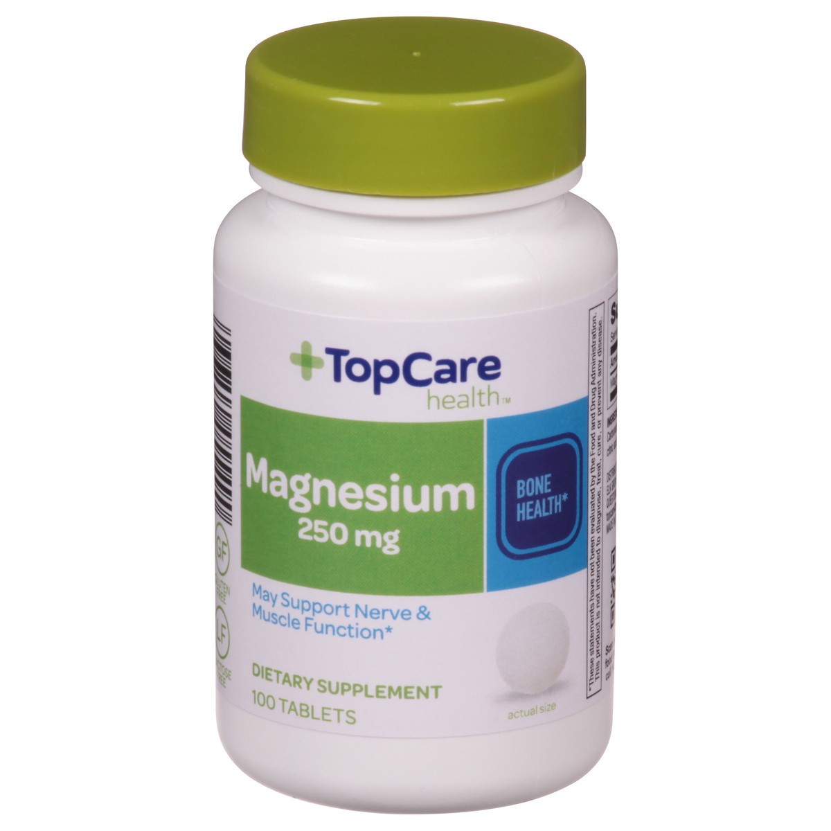 slide 9 of 10, TopCare Natural Magnesium, 100 ct