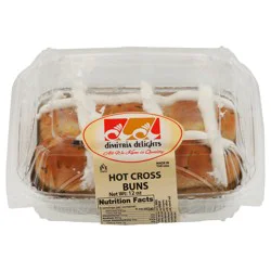 Dimitria Delights Hot Cross Buns 12 oz