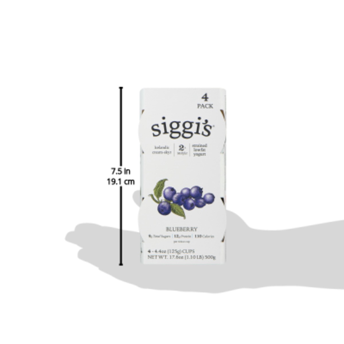 slide 3 of 11, Siggi's Blueberry Icelandic 2% Yogurt, 17.6 oz