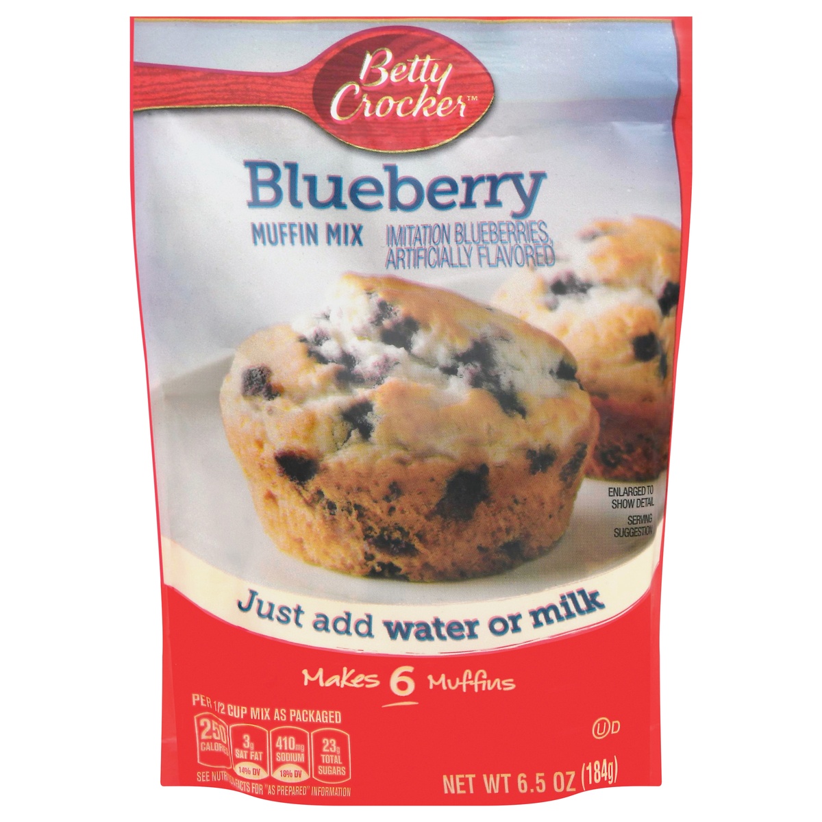 slide 1 of 11, Betty Crocker Blueberry Muffin Mix 6.5 oz, 6.5 oz