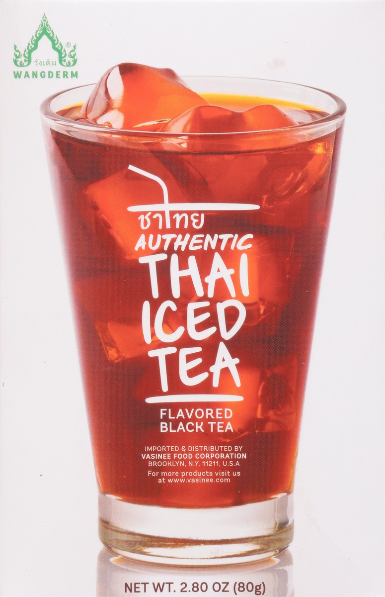 slide 7 of 13, Wangderm Brand Thai Iced Flavored Black Tea 23 ea, 23 ct