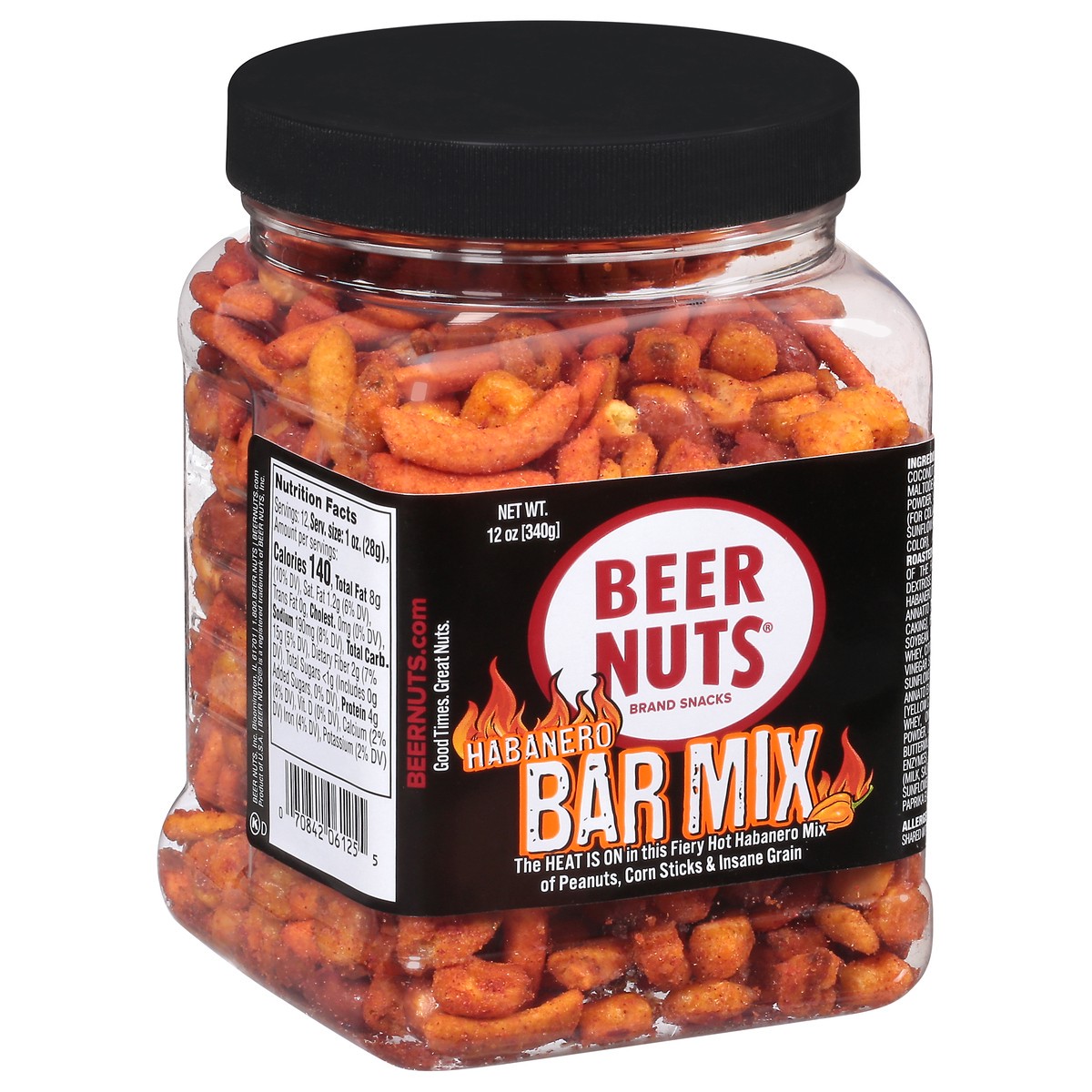 slide 2 of 9, BEER NUTS Nuts Wasabi Bar Mix, 1 ct