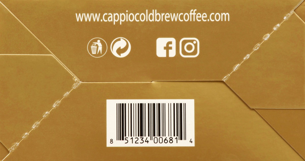 slide 12 of 12, Cappio Ground Cold Brew Filter Pack Coffee - 4 ct, 4 ct