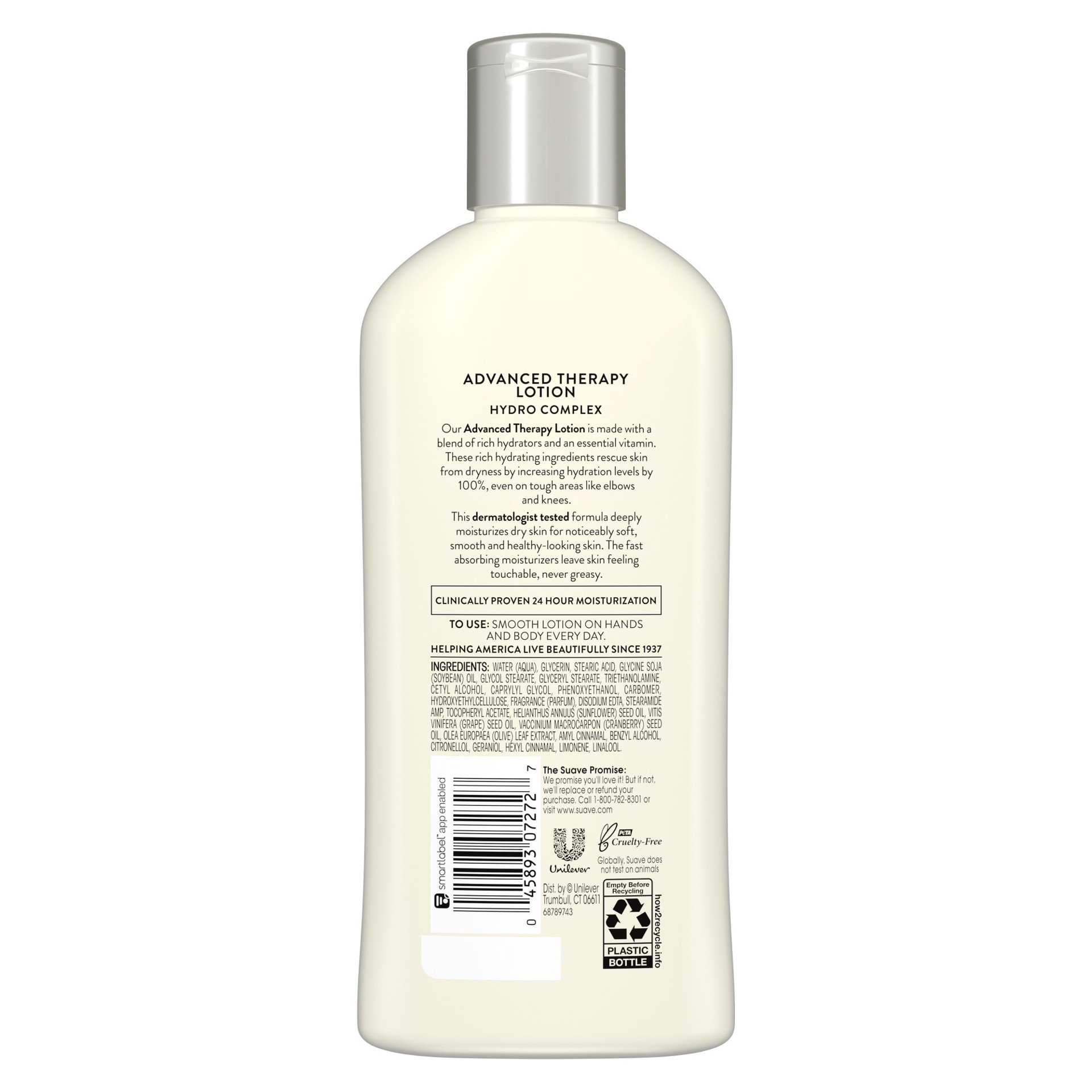 slide 3 of 6, Suave Skin Solutions Body Lotion Advanced Therapy, 10 oz