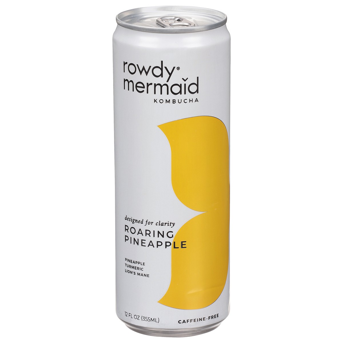 slide 1 of 4, Rowdy Mermaid Roaring Pineapple Kombucha 12 fl oz, 12 fl oz