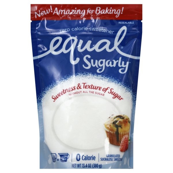 slide 1 of 6, Equal Sugarly Zero Calorie Sweetener, 13.4 oz