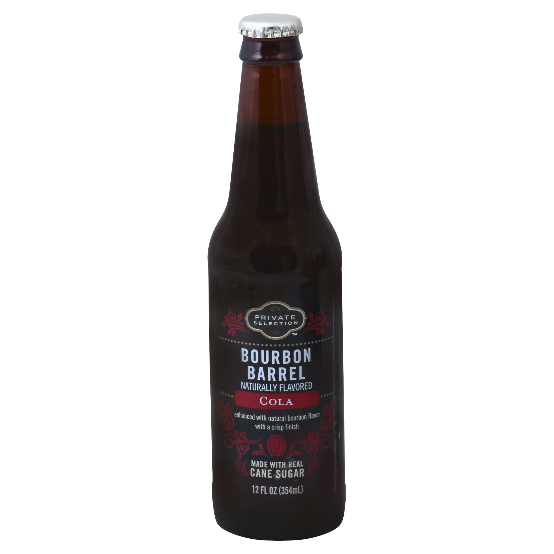 slide 1 of 1, Private Selection Bourbon Barrel Naturally Flavored Cola With Cane Sugar, 12 fl oz