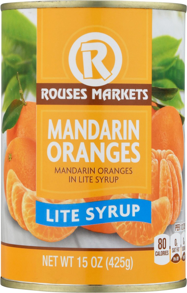 slide 8 of 13, Rouses Markets Lite Syrup Mandarin Oranges Mandarin Oranges 15 oz, 15 oz