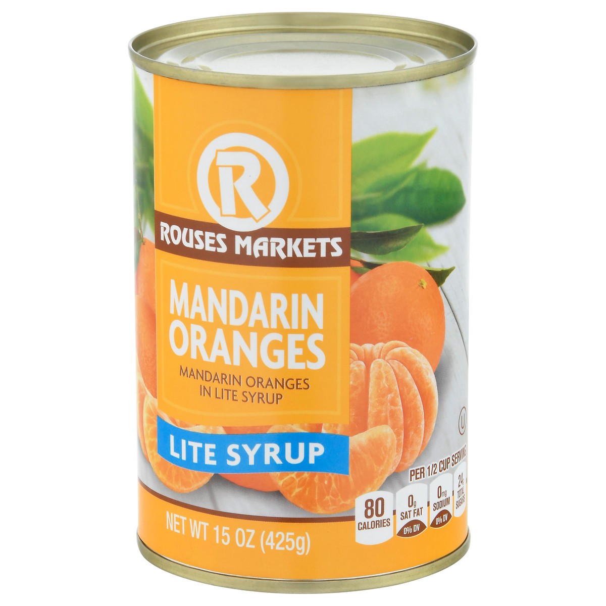 slide 4 of 13, Rouses Markets Lite Syrup Mandarin Oranges Mandarin Oranges 15 oz, 15 oz