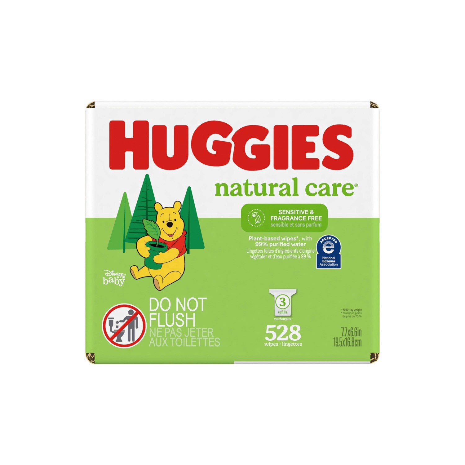 slide 29 of 31, Huggies Natural Care Sensitive Unscented Baby Wipes - 528ct, 528 ct