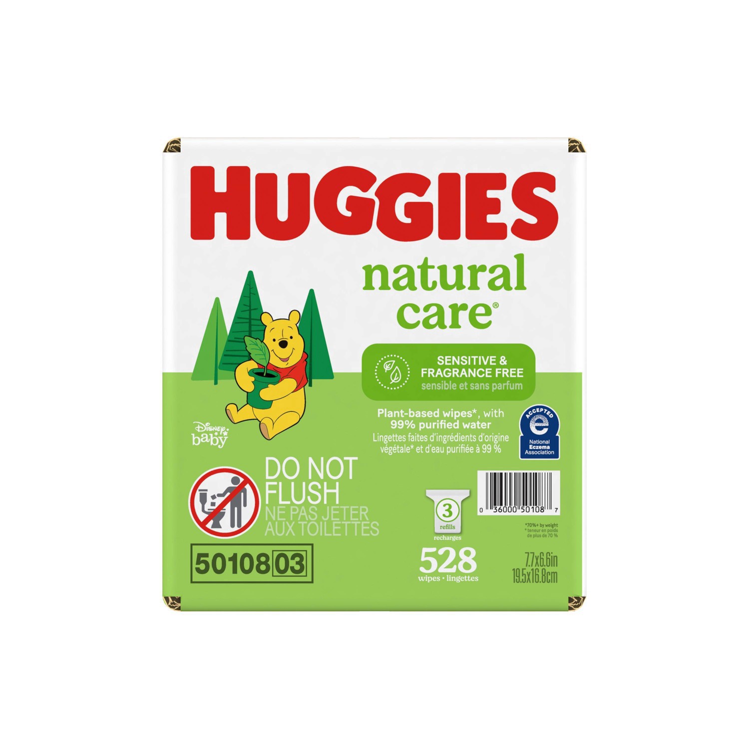 slide 30 of 31, Huggies Natural Care Sensitive Unscented Baby Wipes - 528ct, 528 ct