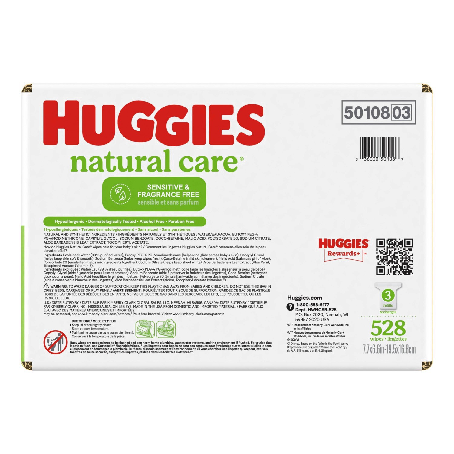 slide 9 of 31, Huggies Natural Care Sensitive Unscented Baby Wipes - 528ct, 528 ct