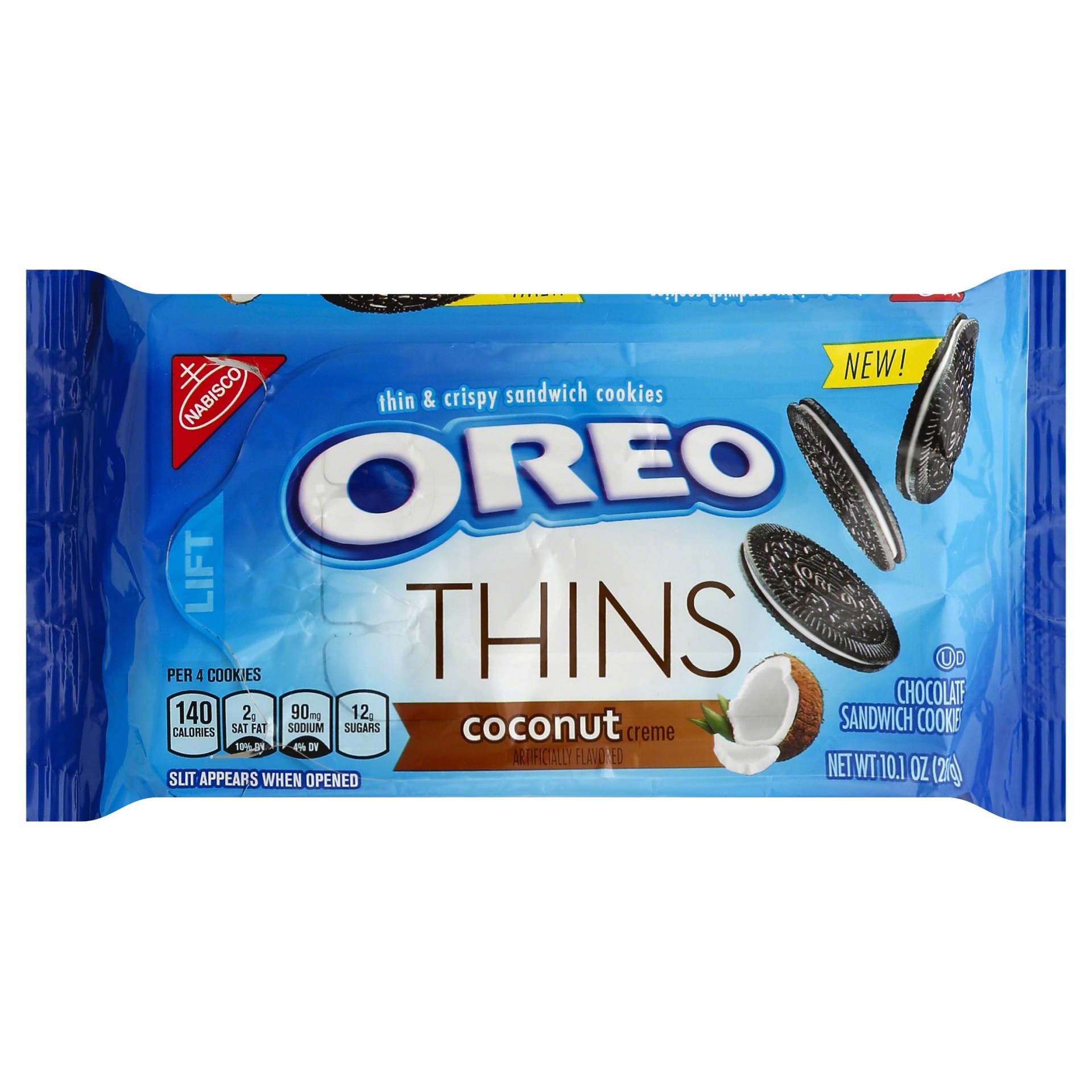 Oreo Thins Coconut Creme Chocolate Sandwich Cookies 10.1 Oz | Shipt