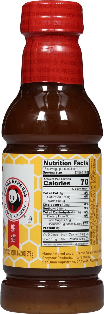 slide 5 of 9, Panda Express Sauce Honey Sesame, 20.75 oz