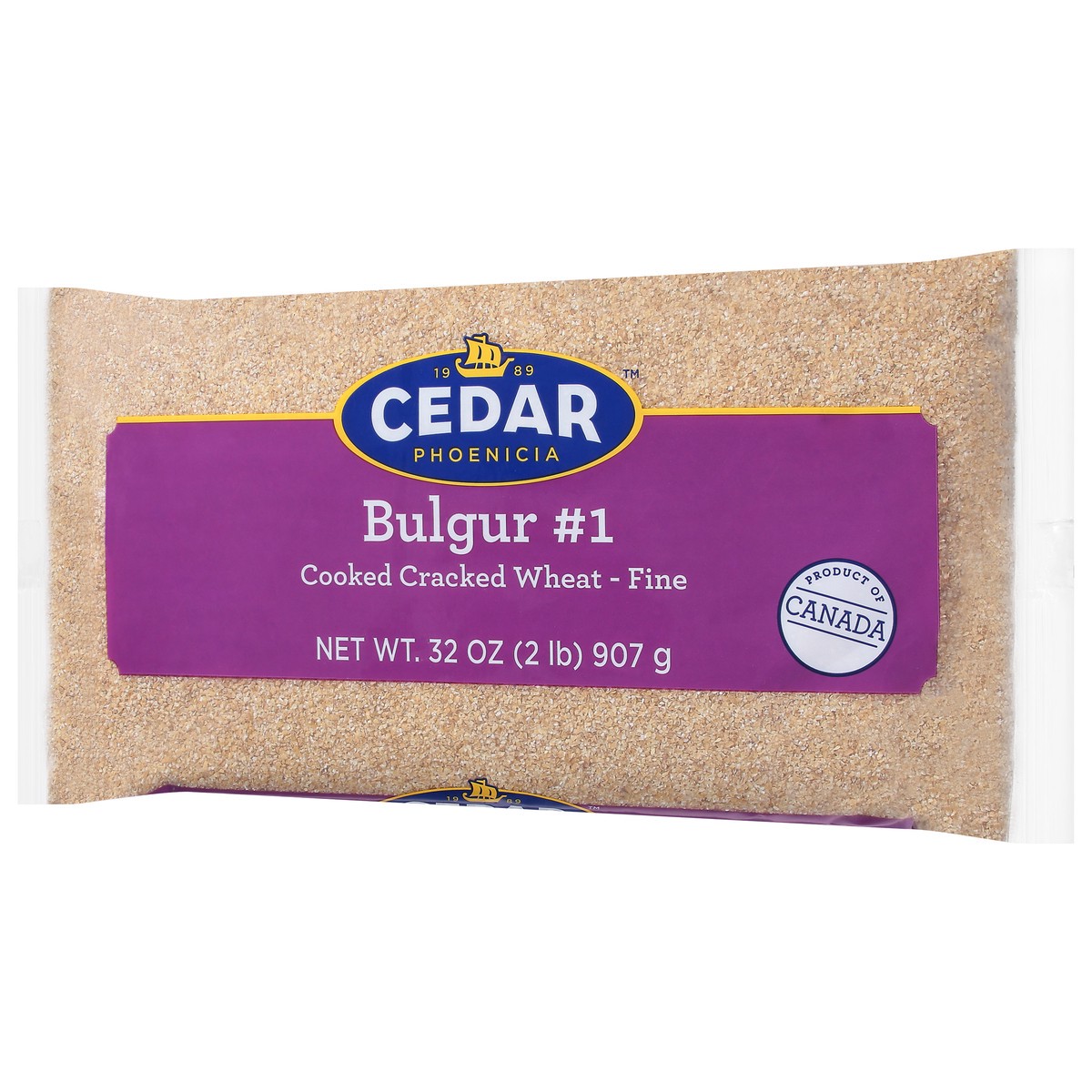 slide 2 of 4, Cedar Buglur #1 Cooked Crack Wheat, 2 lb