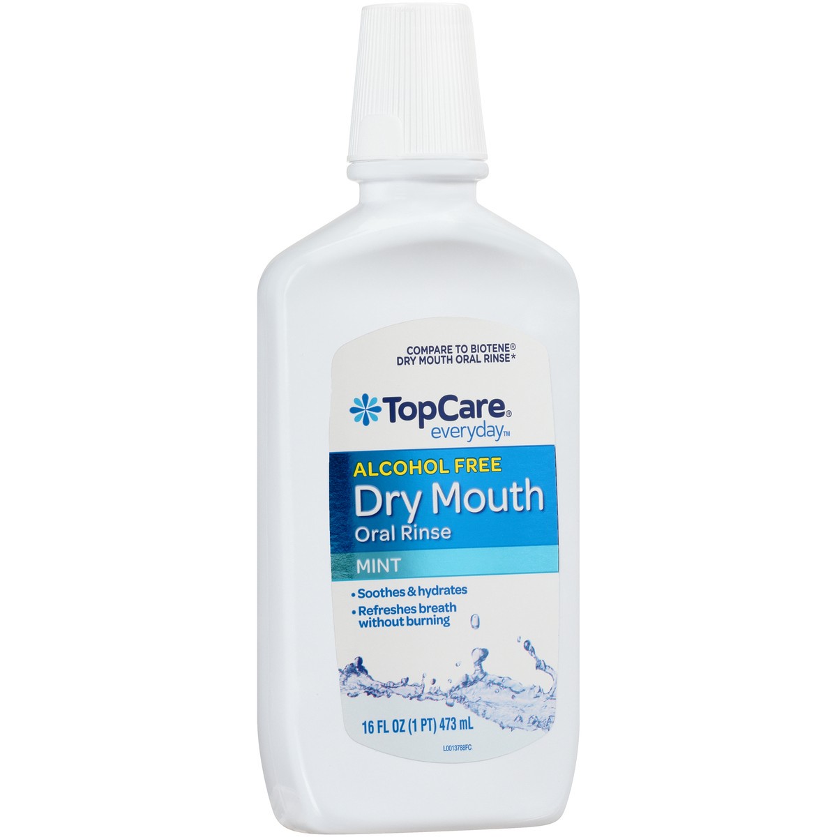 slide 9 of 12, TopCare Alcohol Free Dry Mouth Oral Rinse, Mint, 16 fl oz