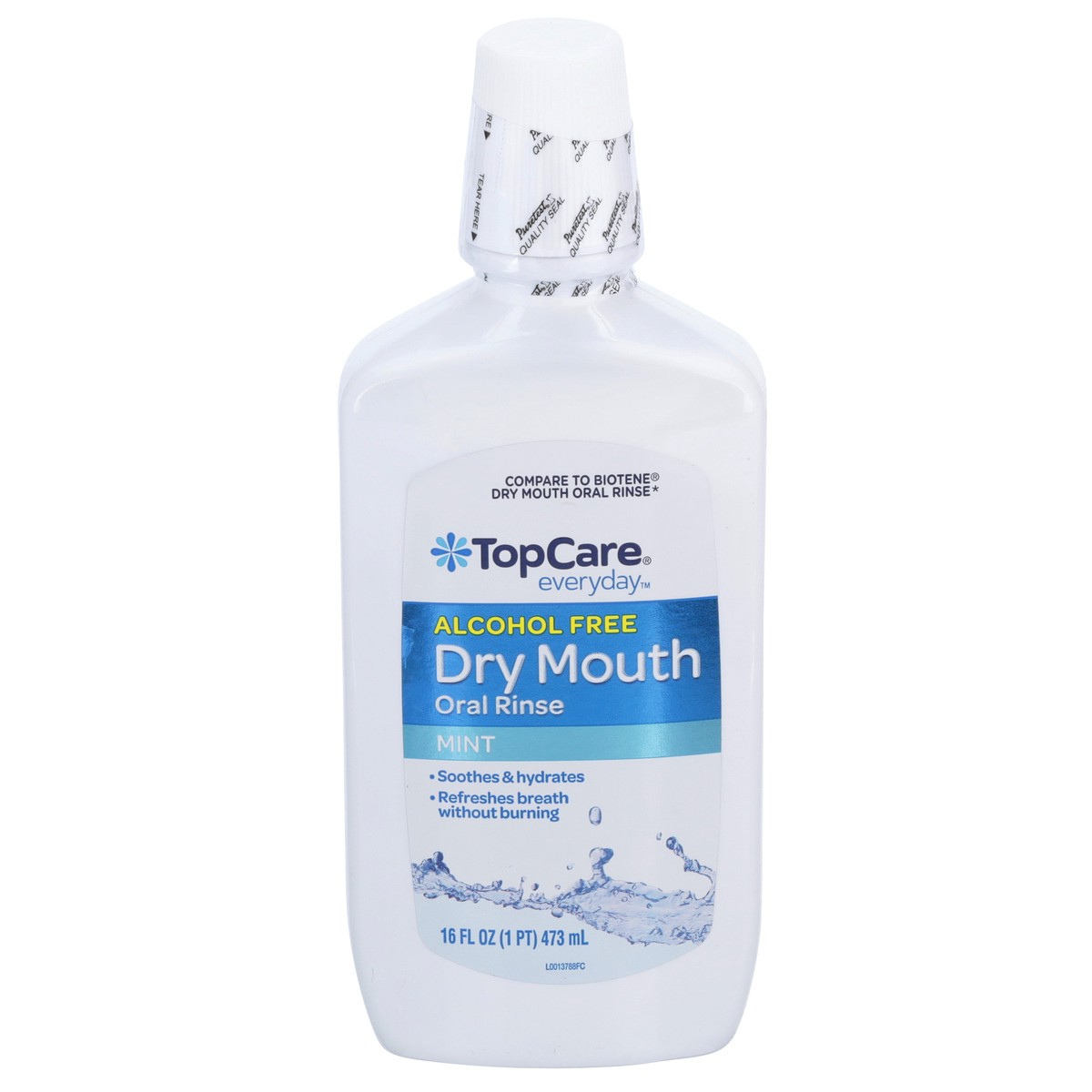 slide 7 of 12, TopCare Alcohol Free Dry Mouth Oral Rinse, Mint, 16 fl oz