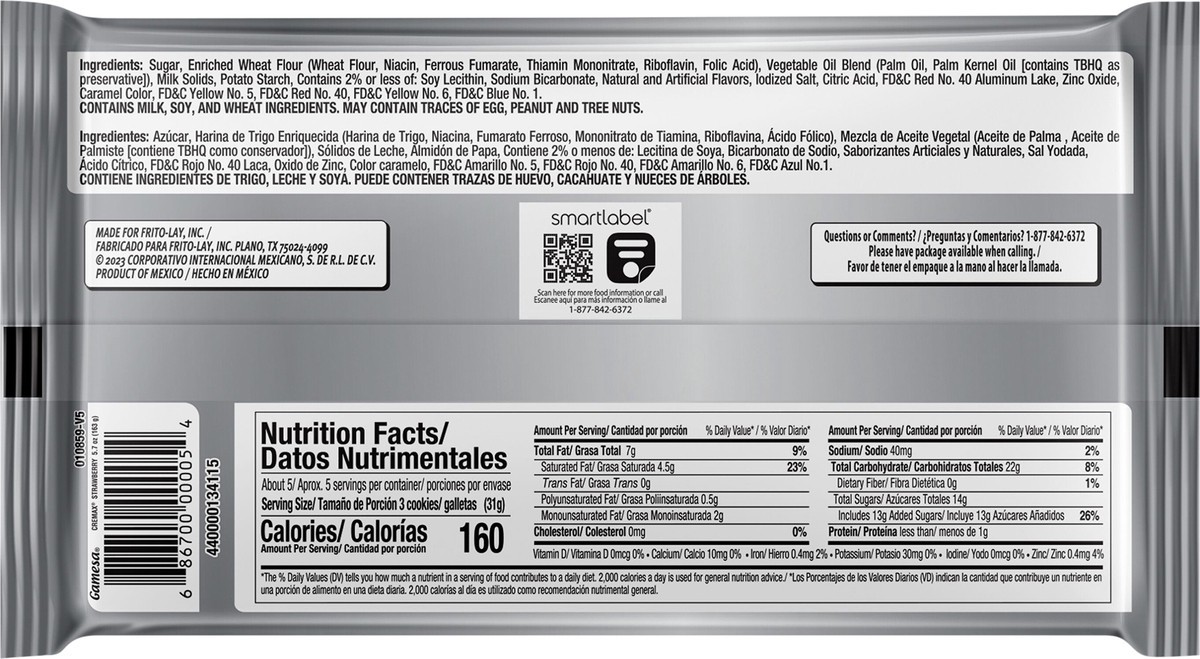 slide 3 of 8, Gamesa Cremax Wafers Cookies Strawberry Flavor 5.7 Oz, 5.7 oz