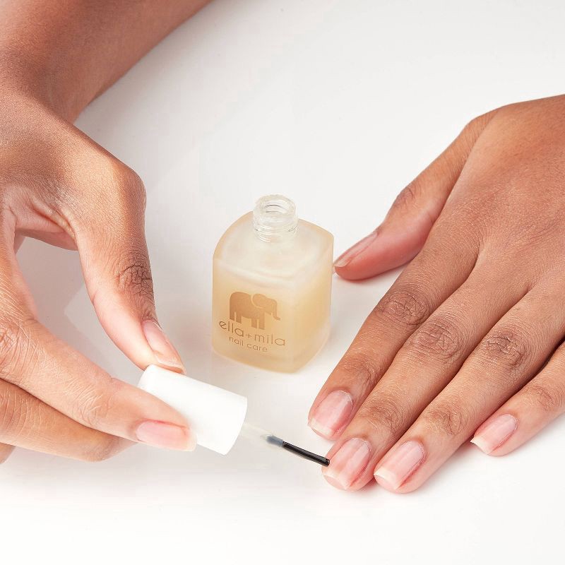 slide 3 of 4, ella+mila Nail Care Nail Enamel Primer (All About the Base) - 0.45 fl oz, 0.45 fl oz