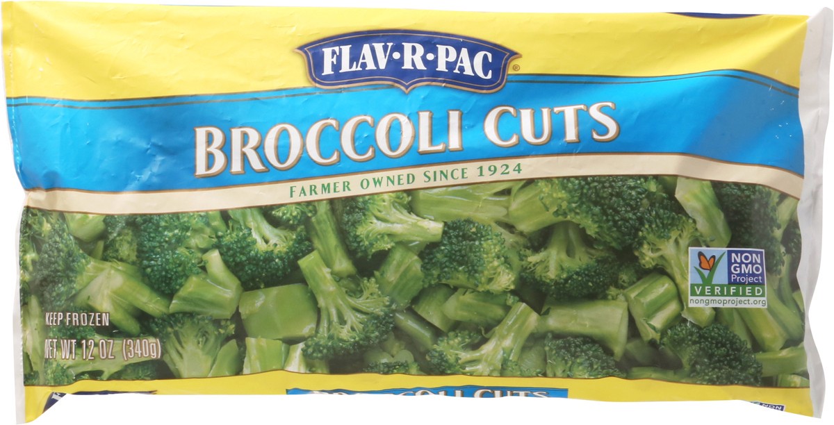 slide 10 of 12, Flav-R-Pac Broccoli Cuts 12 oz, 12 oz