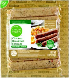 Simple Truth Country Style Chicken Breakfast Sausage